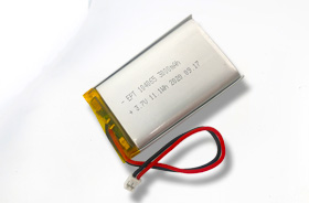 3.7V 104060 3000mAh 电子化妆镜聚合物锂电池